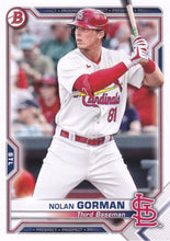 Load image into Gallery viewer, 2021 Bowman Baseball Prospect Cards (#BP1-100) ~ Pick your card
