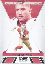Load image into Gallery viewer, 2021 Panini Score NFL Football GAME FACE Inserts ~ Pick Your Cards
