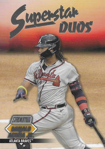 2021 Topps Stadium Club Baseball SUPERSTAR DUOS Inserts ~ Pick your card
