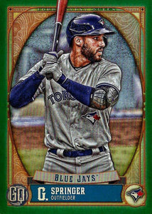 2021 Topps Gypsy Queen Baseball GREEN Parallels ~ Pick your card