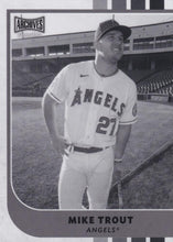 Load image into Gallery viewer, 2021 Topps Archives Snapshots Baseball BLACK &amp; WHITE Parallels ~ Pick your card
