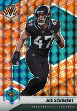 Load image into Gallery viewer, 2021 Panini Mosaic NFL Football PRIZM REACTIVE ORANGE Parallels ~ Pick Your Cards
