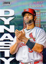 Load image into Gallery viewer, 2022 Topps Stadium Club Chrome Baseball DYNASTY &amp; DESTINY Inserts ~ Pick your card
