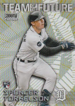 Load image into Gallery viewer, 2022 Topps Stadium Club Chrome Baseball TEAM of the FUTURE Inserts ~ Pick your card
