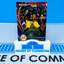 Load image into Gallery viewer, 2021 Panini Prizm Draft Picks Collegiate Football RED CIRCLES Parallels ~ Pick Your Cards
