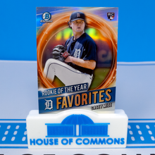 Load image into Gallery viewer, 2021 Bowman ROOKIE OF THE YEAR FAVORITES Chrome Refractor Inserts ~ Pick your card
