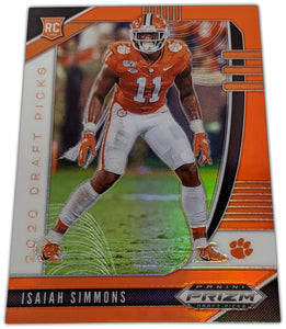 2020 Panini Prizm Draft Picks ORANGE REFRACTOR Parallels - Pick Your Card - HouseOfCommons.cards