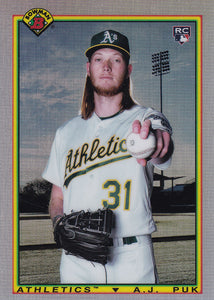 2020 Bowman - 1990 Bowman Chrome Refractor Insert: #90B-AP A.J. Puk