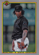 Load image into Gallery viewer, 2020 Bowman - 1990 Bowman Chrome Refractor Insert: #90B-SS Sixto Sanchez
