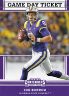 2020 Panini Contenders Draft Picks GAME DAY TICKETS Inserts - Pick Your Cards