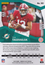 Load image into Gallery viewer, TUA TAGOVAILOA 2020 Donruss Elite RAZZLE DAZZLE PARALLEL ~ SSP VERY RARE
