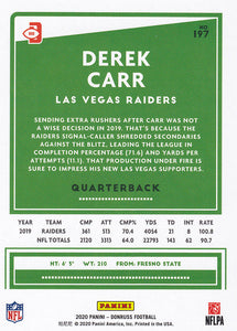 2020 Donruss NFL VARIATION Parallels ~ Pick Your Cards