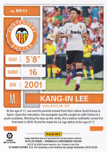 KANG-IN LEE 2019-20 Panini Chronicles Soccer ROOKIE TICKET RC #RT-11
