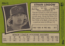Load image into Gallery viewer, Ethan Lindow AUTO 2020 Topps Heritage Minor League ~ Clearwater Threshers
