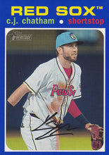 Load image into Gallery viewer, 2020 Topps Heritage Minor League Baseball BLUE BORDER /99 Parallels  ~ Pick your card
