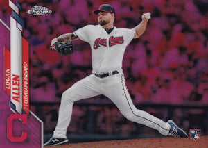 2020 Topps Chrome Baseball PINK REFRACTORS (101-200)  ~ Pick your card