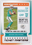 2020 Panini Rookies & Stars NFL TICKET MASTERS Inserts ~ Pick Your Cards