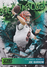 Load image into Gallery viewer, 2021 Panini Score NFL Football BREAKTHROUGH Inserts ~ Pick Your Cards
