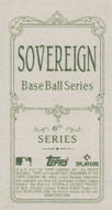 2021 Topps T206 Wave 6 SOVEREIGN BACK Cards ~/35