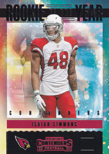 2020 Panini Contenders NFL Football ROOKIE of the YEAR Inserts ~ Pick Your Cards