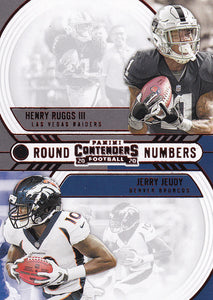 2020 Panini Contenders NFL Football ROUND NUMBERS Inserts ~ Pick Your Cards