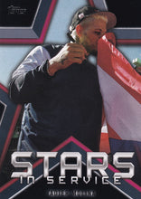 Load image into Gallery viewer, YADIER MOLINA 2021 Topps Series 1 Stars In Service BLACK #269/299 Insert
