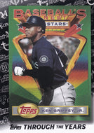 KEN GRIFFEY JR. 2021 Topps Series 1 Through the Years BLACK #49/299 Insert