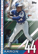 Load image into Gallery viewer, 2020 Topps Update A NUMBERS GAME Inserts ~ Pick your card
