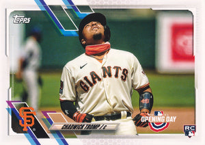 2021 Topps OPENING DAY Baseball Cards (201-220) ~ Pick your card