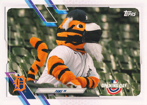 2021 Topps OPENING DAY Baseball MASCOTS Inserts ~ Pick your card