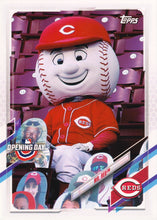 Load image into Gallery viewer, 2021 Topps OPENING DAY Baseball MASCOTS Inserts ~ Pick your card
