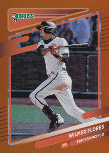 2021 Donruss Baseball HOLO ORANGE Parallel Cards ~ Pick your card