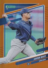 Load image into Gallery viewer, 2021 Donruss Baseball HOLO ORANGE Parallel Cards ~ Pick your card
