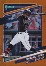 Load image into Gallery viewer, 2021 Donruss Baseball HOLO ORANGE Parallel Cards ~ Pick your card
