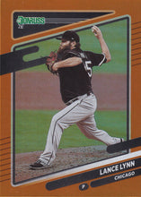 Load image into Gallery viewer, 2021 Donruss Baseball HOLO ORANGE Parallel Cards ~ Pick your card
