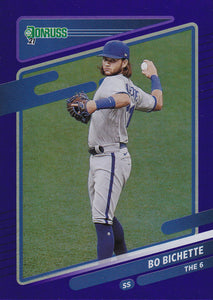 2021 Donruss Baseball HOLO PURPLE Parallel Cards ~ Pick your card