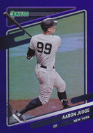 2021 Donruss Baseball HOLO PURPLE Parallel Cards ~ Pick your card