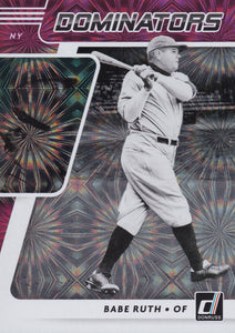 2021 Donruss Baseball DOMINATORS Pink, Diamond, Vector & Rapture Inserts ~ Pick your card