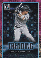 2021 Donruss Baseball TRENDING Pink, Diamond, Vector & Rapture Inserts ~ Pick your card