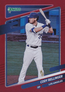 2021 Donruss Baseball HOLO RED Parallel Cards ~ Pick your card