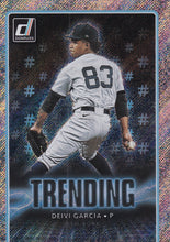 Load image into Gallery viewer, 2021 Donruss Baseball TRENDING Pink, Diamond, Vector &amp; Rapture Inserts ~ Pick your card
