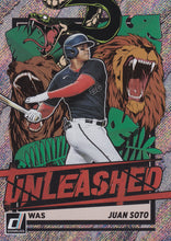 Load image into Gallery viewer, 2021 Donruss Baseball UNLEASHED Pink, Diamond, Vector &amp; Rapture Inserts ~ Pick your card
