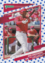 Load image into Gallery viewer, 2021 Donruss Baseball INDEPENDENCE DAY &amp; LIBERTY Parallel Cards ~ Pick your card
