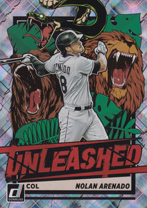 2021 Donruss Baseball UNLEASHED Pink, Diamond, Vector & Rapture Inserts ~ Pick your card