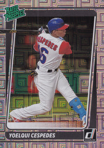 2021 Donruss Baseball RATED PROSPECT Pink, Diamond, Vector & Rapture Inserts ~ Pick your card