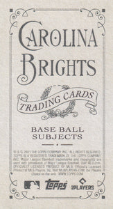 2021 Topps T206 Wave 1 RARE Cards ~ Sovereign, Carolina Brights, Cycle, Missing Black Plate