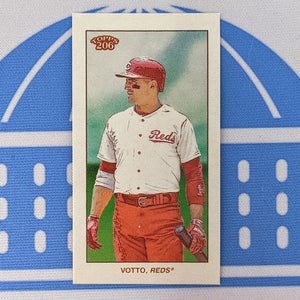 JOEY VOTTO 2021 Topps T206 SSP Throwback Variation ~ Cincinnati Reds