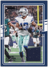 Load image into Gallery viewer, Amari Cooper 2020 Donruss NFL THREADS BLUE Relic ~ Cowboys
