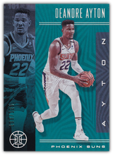 Load image into Gallery viewer, DEANDRE AYTON 2019-20 Panini Illusions TEAL Parallel 108/125 #48 ~ Suns
