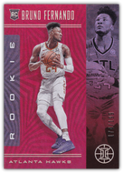 BRUNO FERNANDO 2019-20 Panini Illusions RUBY Parallel RC 174/199 #162 ~ Hawks